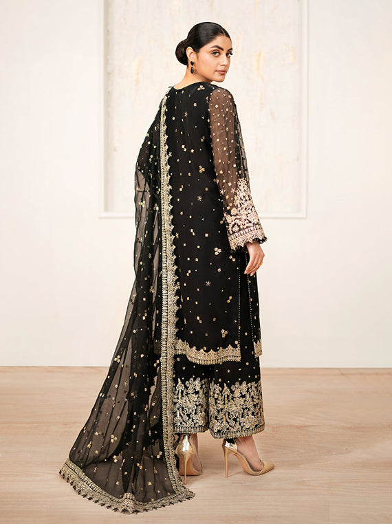 Baroque Festive Embroidered Unstitched Collection'26 (UF-4038)