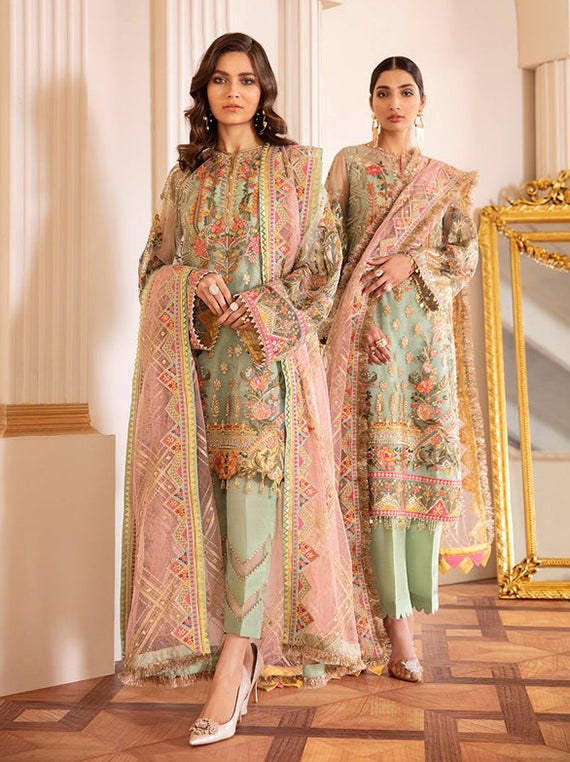 Baroque Embroidered Chiffon Multi Collection 2026 (BQU-CH07-01)