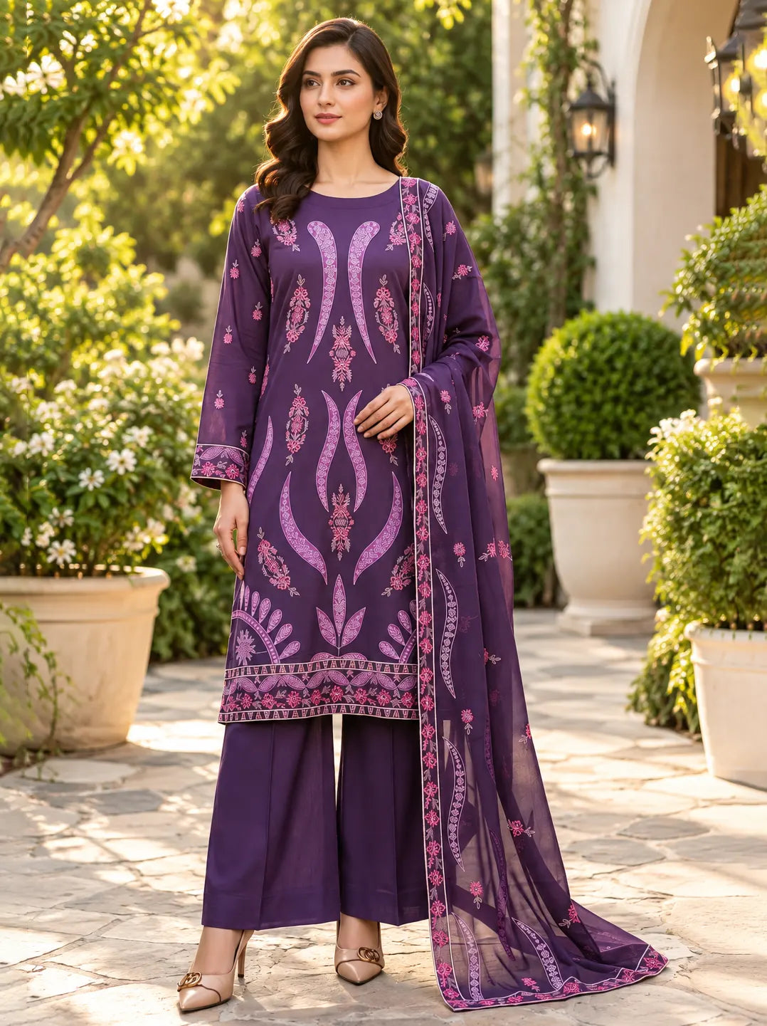 VIRSA Embroidered Viscous by Fantak Collection 2026 Vol-534 (D-01)