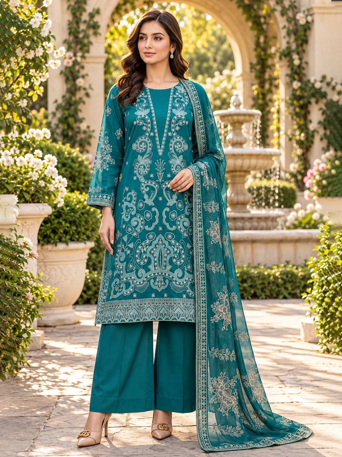 VIRSA Embroidered Viscous by Fantak Collection 2026 Vol-534 (D-04)