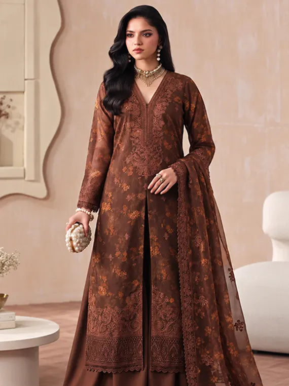 VIRSA by Azam Arts Viscose Embroidered Unstitched Collection'26 (D-2490)
