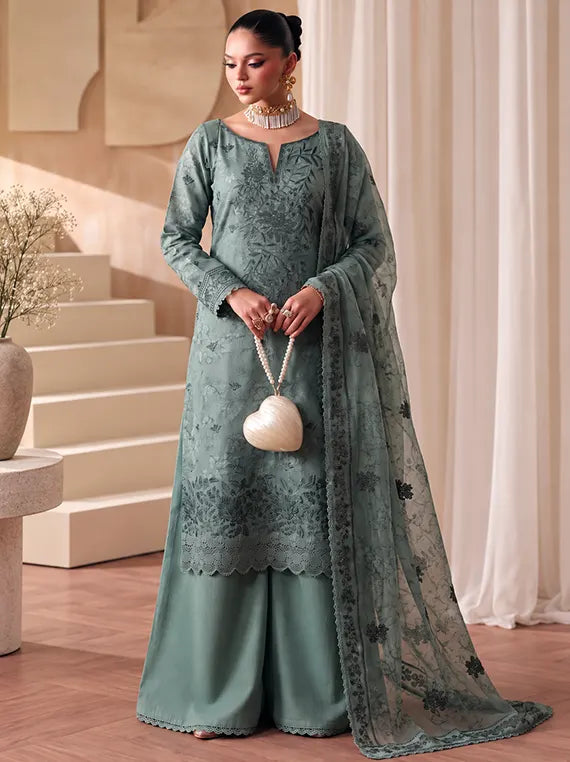 VIRSA by Azam Arts Viscose Embroidered Unstitched Collection'26 (D-2494)