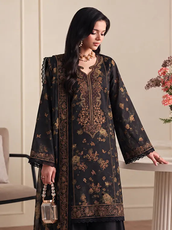 VIRSA by Azam Arts Viscose Embroidered Unstitched Collection'26 (D-2496)