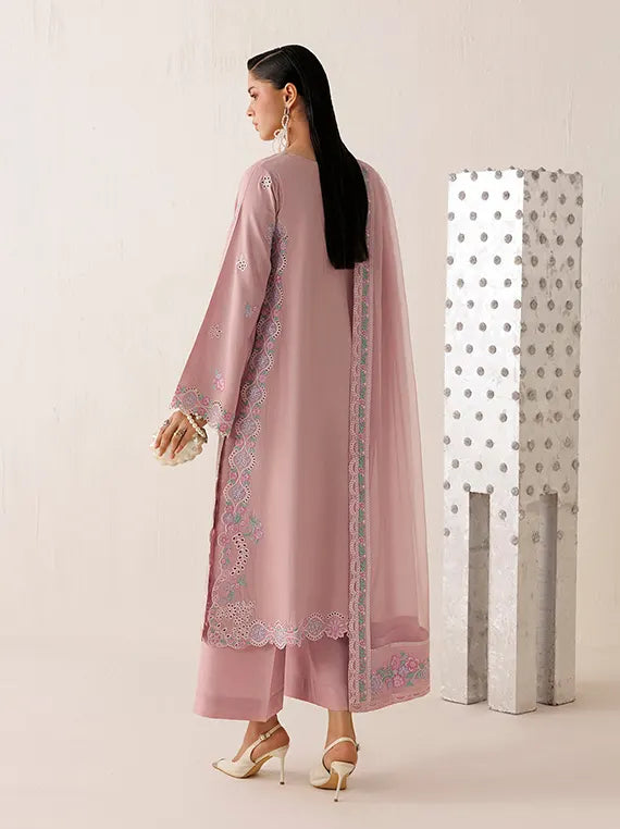 Veira by Farasha Unstitched Embroidered Raw Silk'26 (02-Opaline Poise)