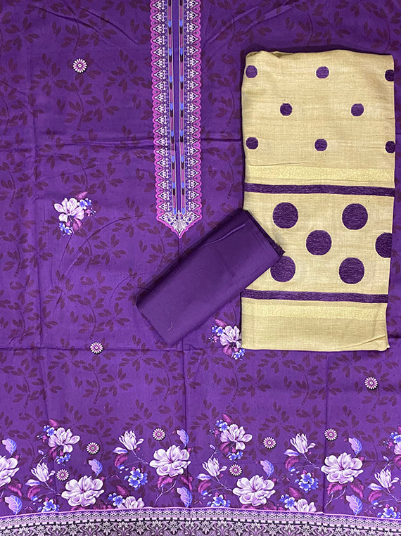 Velora Classic Printed Khaddar Edit25 Vol-PC58 (PC58-03)