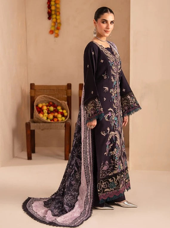 Veranda by Parishay Embroidered Karandi Unstitched Collection'26 (VR-01)