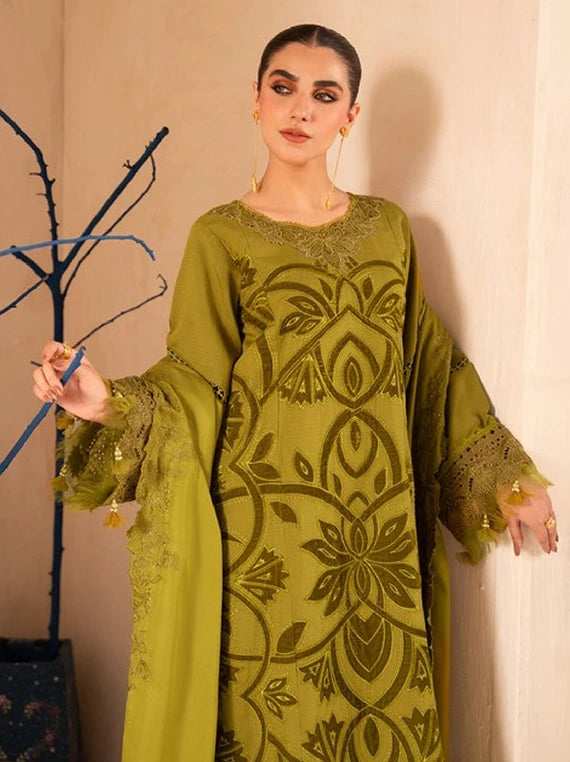 Veranda by Parishay Embroidered Karandi Unstitched Collection'26 (VR-11)