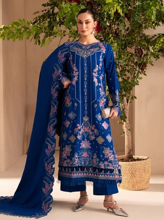 Veranda by Parishay Embroidered Karandi Unstitched Collection'26 (VR-13)