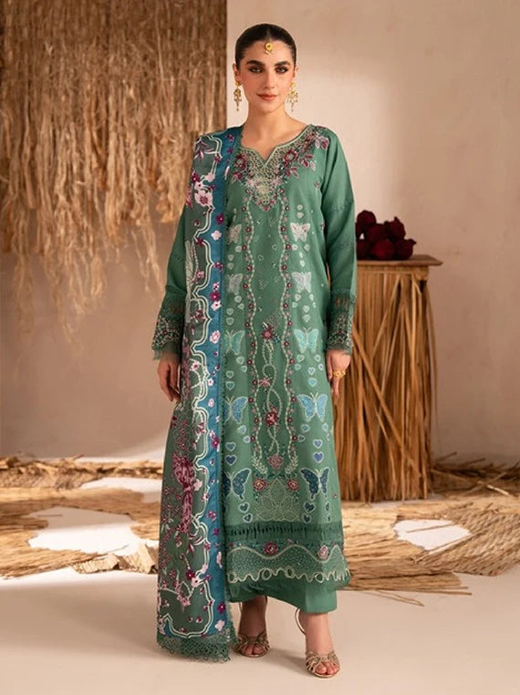 Veranda by Parishay Embroidered Karandi Unstitched Collection'26 (VR-15)