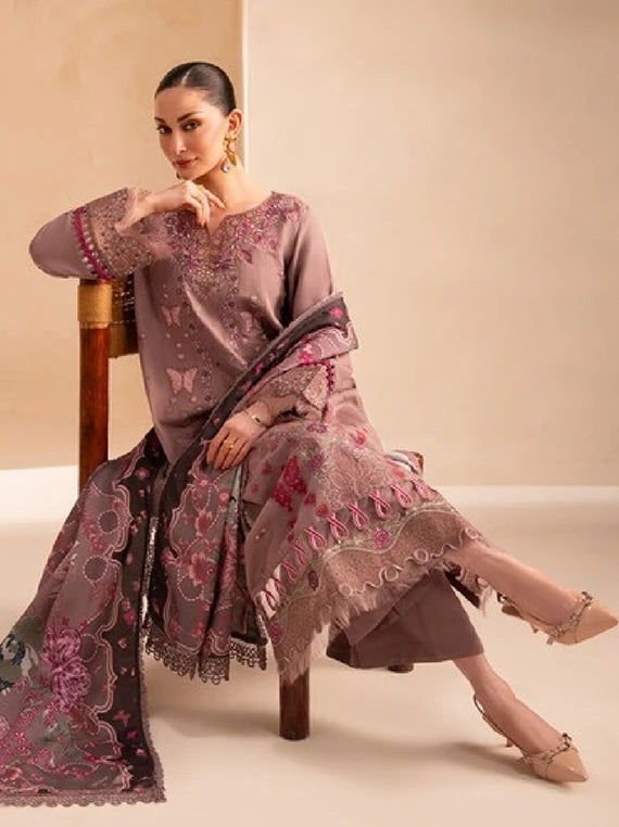 Veranda by Parishay Embroidered Karandi Unstitched Collection'26 (VR-16)