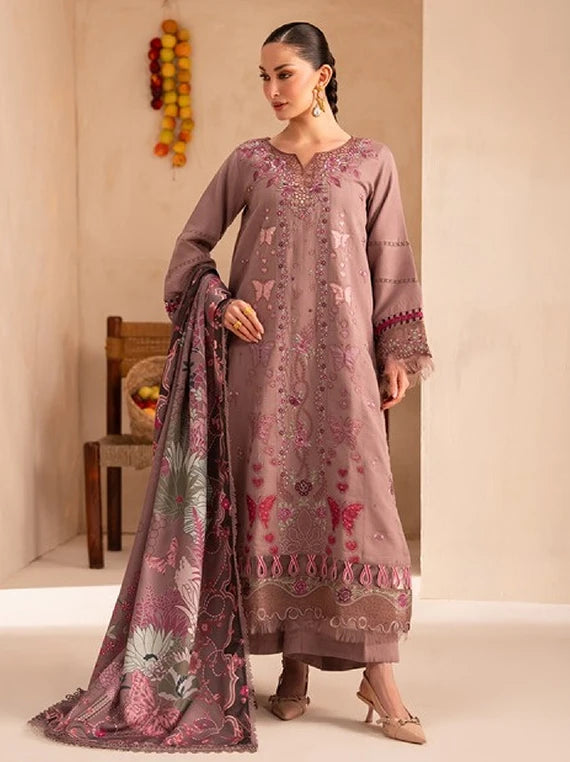 Veranda by Parishay Embroidered Karandi Unstitched Collection'26 (VR-16)