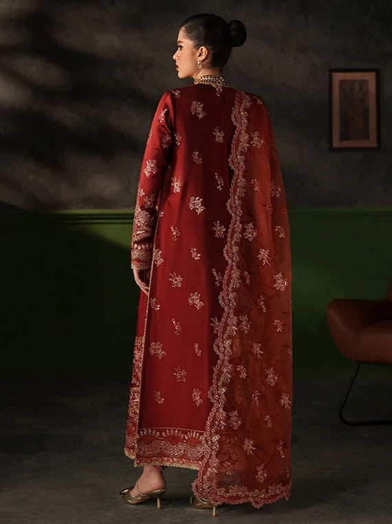 Verve by Emaan Adeel Silk Embroidered Unstitched Collection 2026 (NOEMIE)