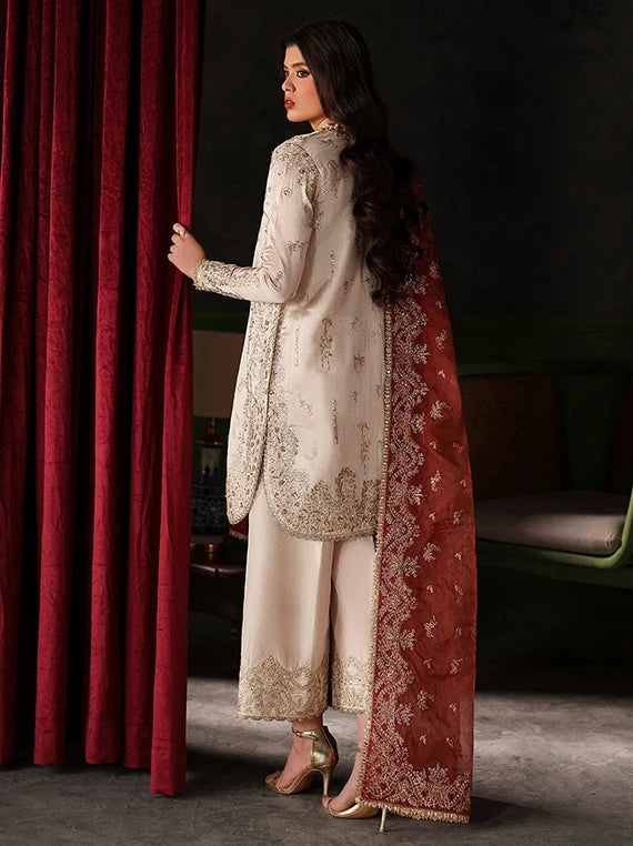 Verve by Emaan Adeel Silk Embroidered Unstitched Collection 2026 (POISE)