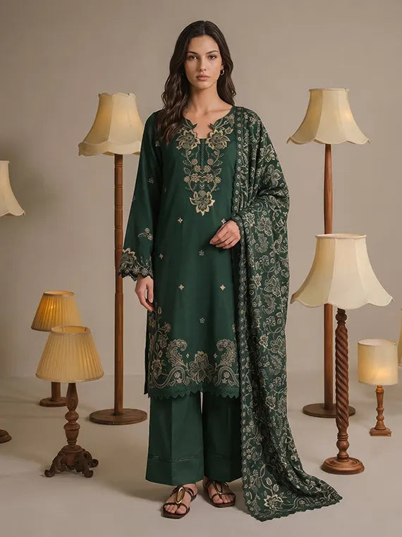 Viaba By Sanam Saeed Embroidered Karandi Unstitched Collection'26 (VIEL)