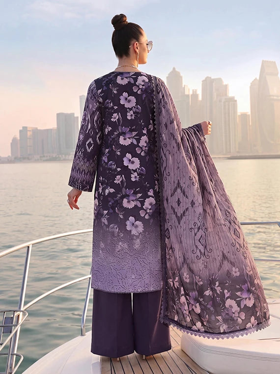 Violet by Floral Printed Viscose Unstitched Collection'26 V-762 (D-03)