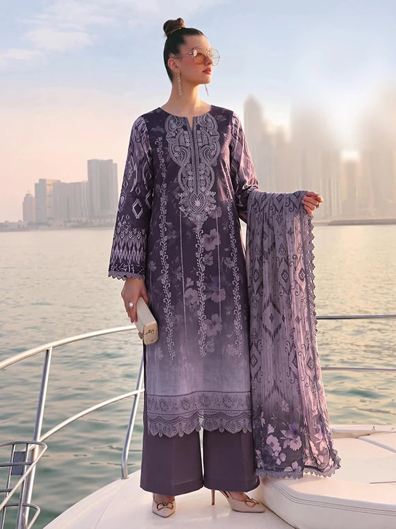 Violet by Floral Printed Viscose Unstitched Collection'26 V-762 (D-03)