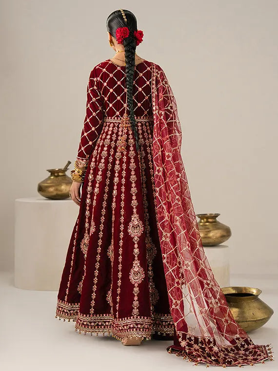 Virsa by Alizeh Unstitched Embroidered Velvet Collection'26 (2284-Gajra)