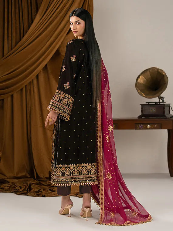 Virsa by Alizeh Unstitched Embroidered Velvet Collection'26 (2287-Mahin)
