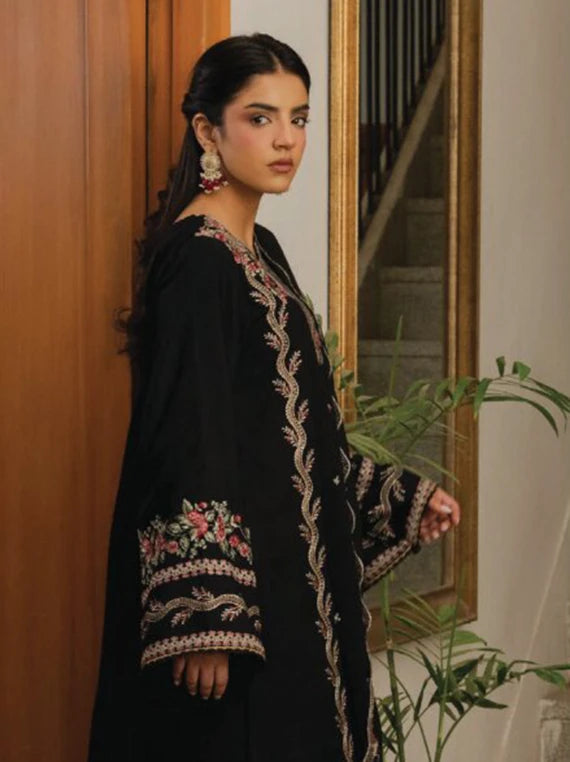 Virsa by CINQ Embroidered Karandi Unstitched Winter'26 (01-ZAR)