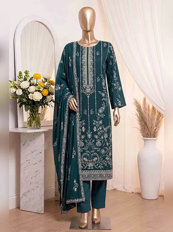Vogue by Fantak Unstitched Karandi Lawn Collection'26 V-513 (D-03)
