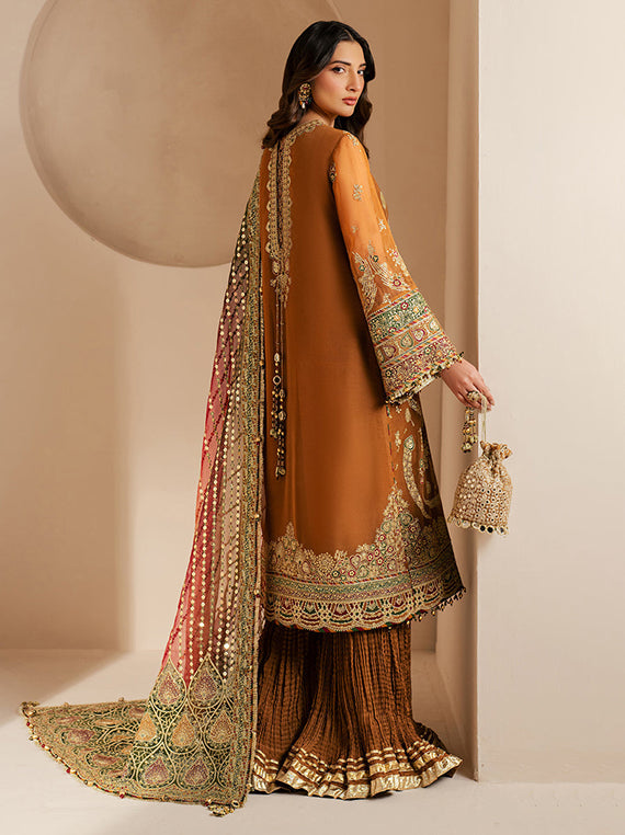 Baroque Festive Embroidered Unstitched Collection'26 (WF'25-08)