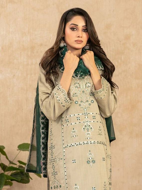 WYRA by Tawakkal Fabrics Embroidered Viscose Unstitched Collection'26 (D-5857)