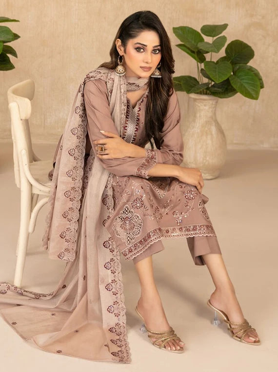 WYRA by Tawakkal Fabrics Embroidered Viscose Unstitched Collection'26 (D-5861)
