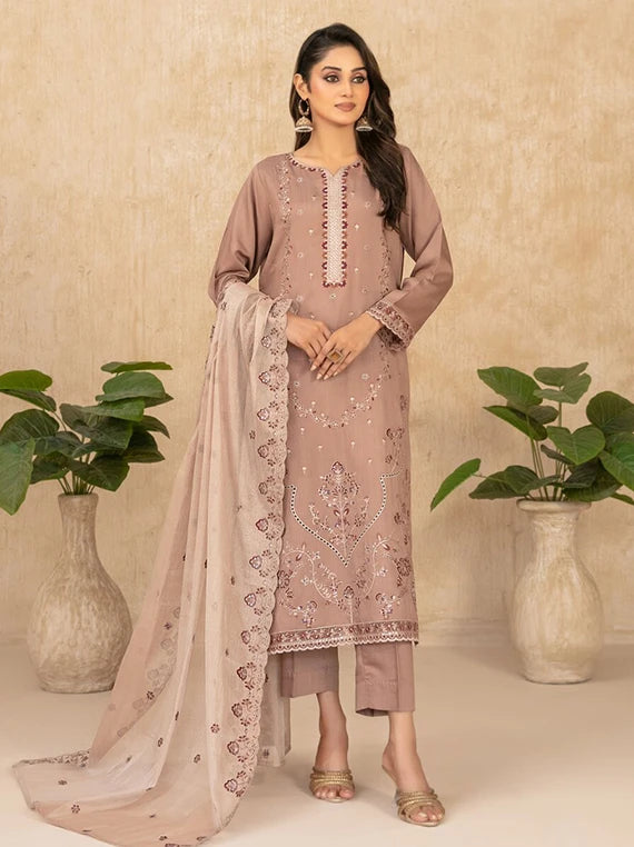 WYRA by Tawakkal Fabrics Embroidered Viscose Unstitched Collection'26 (D-5861)