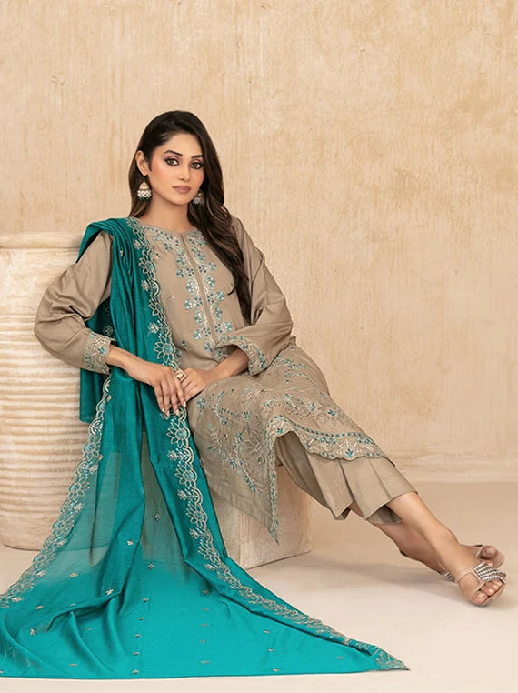 WYRA by Tawakkal Fabrics Embroidered Viscose Unstitched Collection'26 (D-5863)