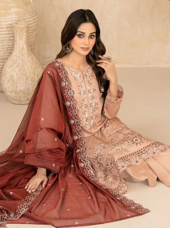 WYRA by Tawakkal Fabrics Embroidered Viscose Unstitched Collection'26 (D-5864)