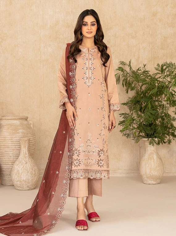 WYRA by Tawakkal Fabrics Embroidered Viscose Unstitched Collection'26 (D-5864)