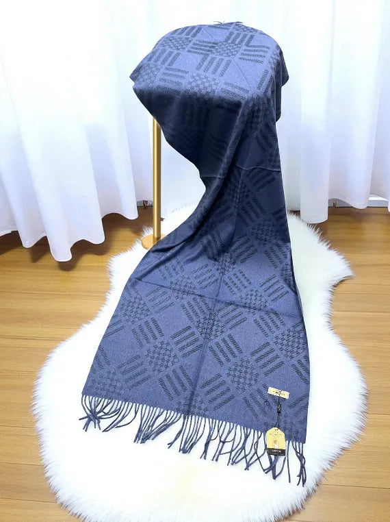 Warm and Soft Check Wool Staller Edit25 (25ST24-03)