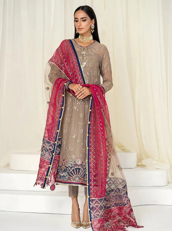 Whispers of Elegance Premium Chiffon Collection 2025 (AH-04 ASHNA)