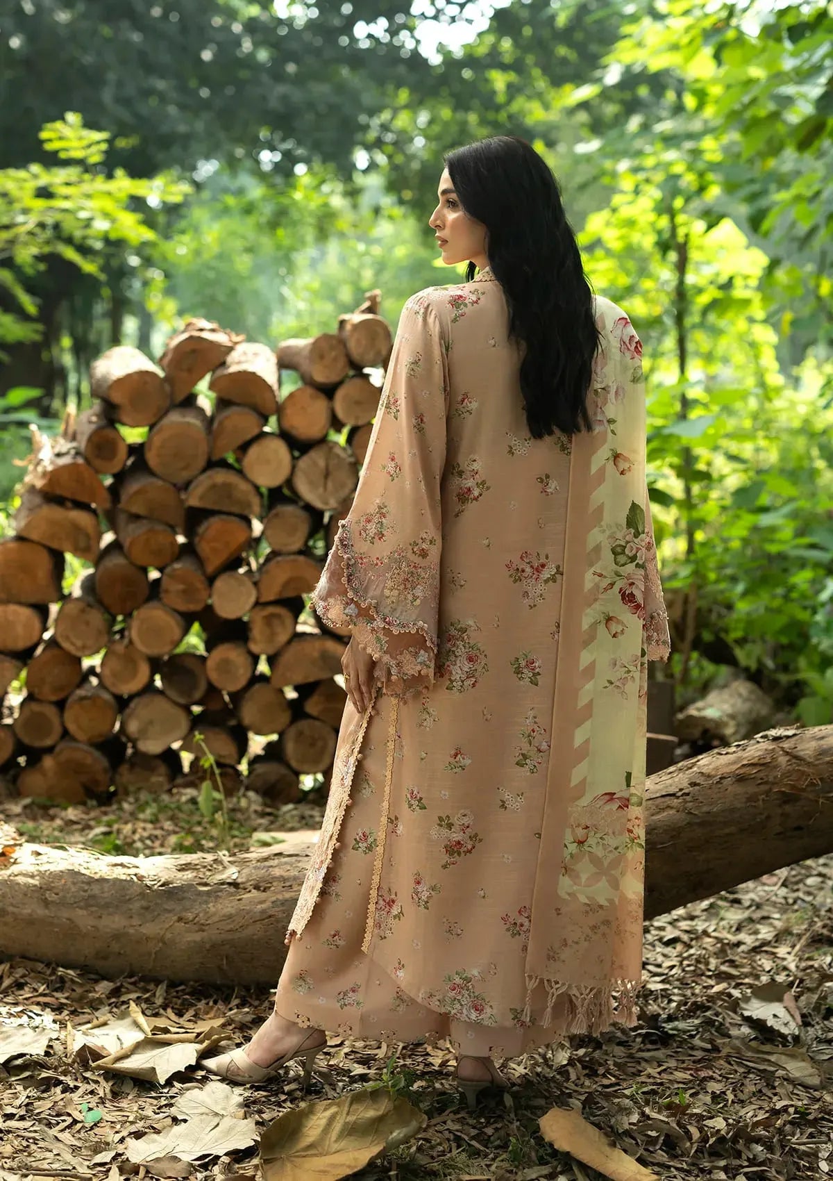 Wilderness by Elaf Unstitched Khaddar Embroidered Collection'26 (EWR-4A PRIMROSE)