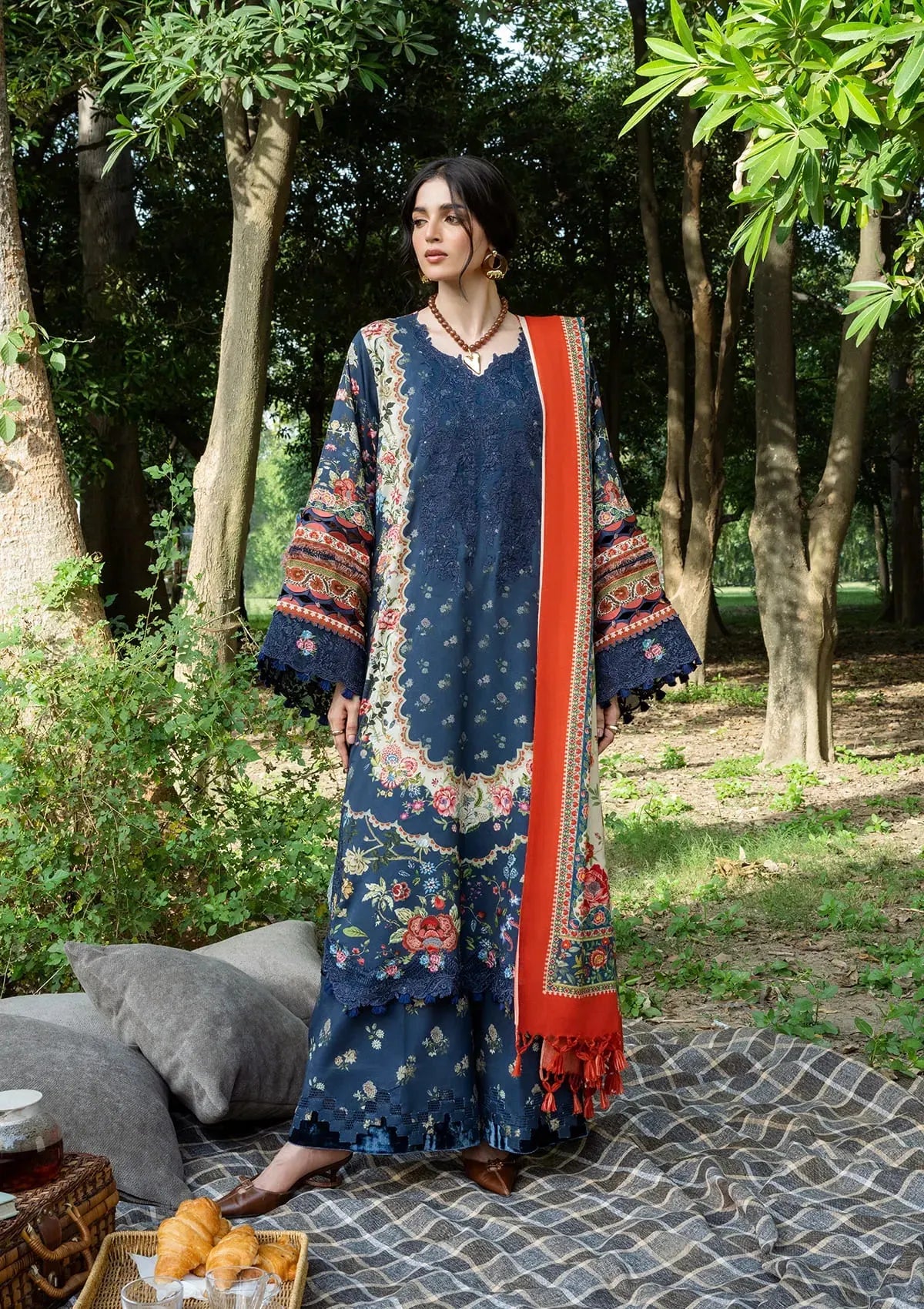 Wilderness by Elaf Unstitched Khaddar Embroidered Collection'26 (EWR-6B ASTRA)