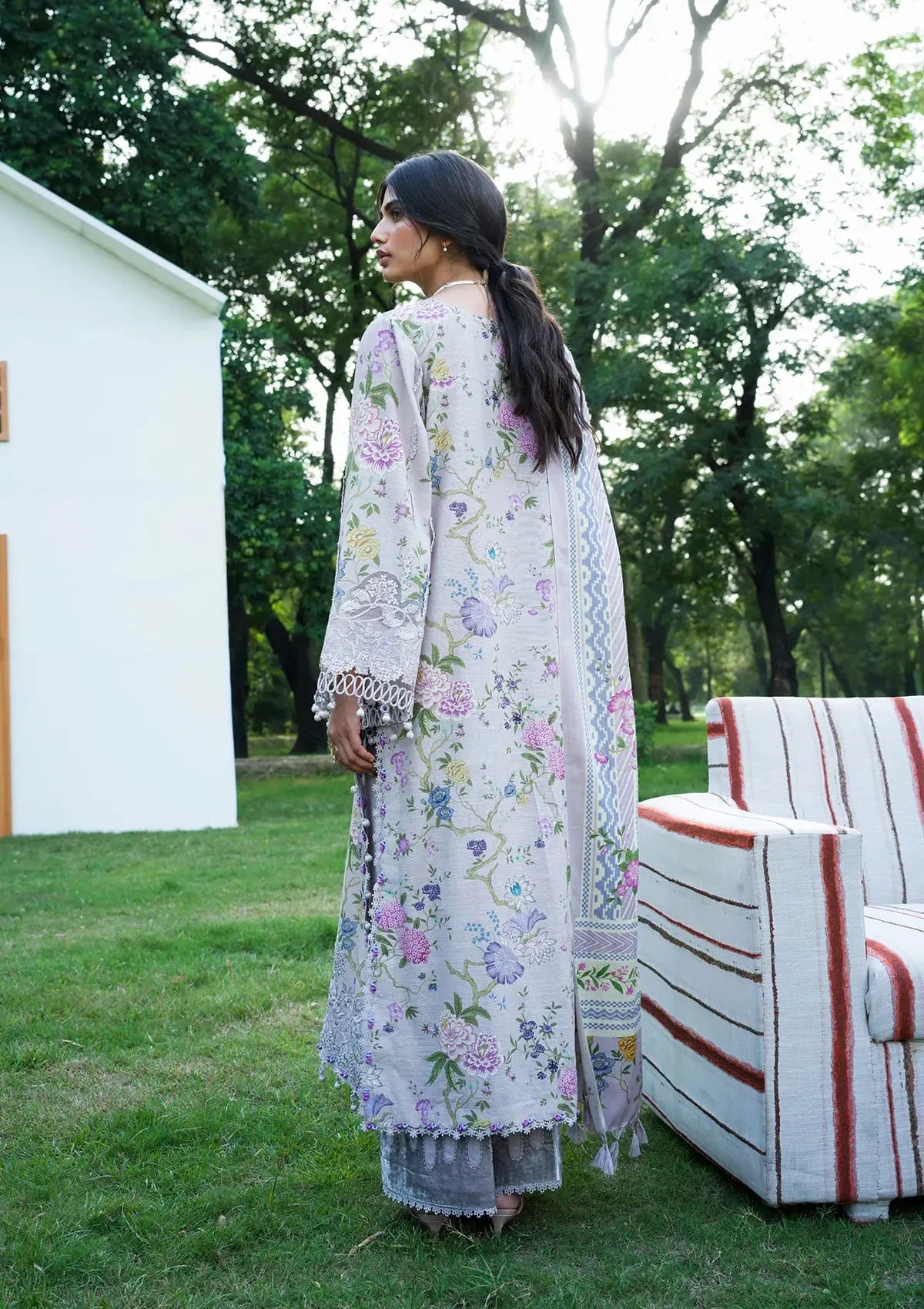 Wilderness by Elaf Unstitched Khaddar Embroidered Collection'26 (EWR-7A SNOWBELLE)