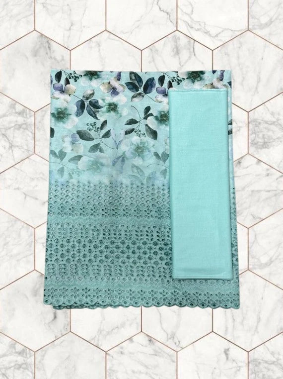 Wines Printed Chikankari Lawn Edit26 Vol-FA28 (D-08)