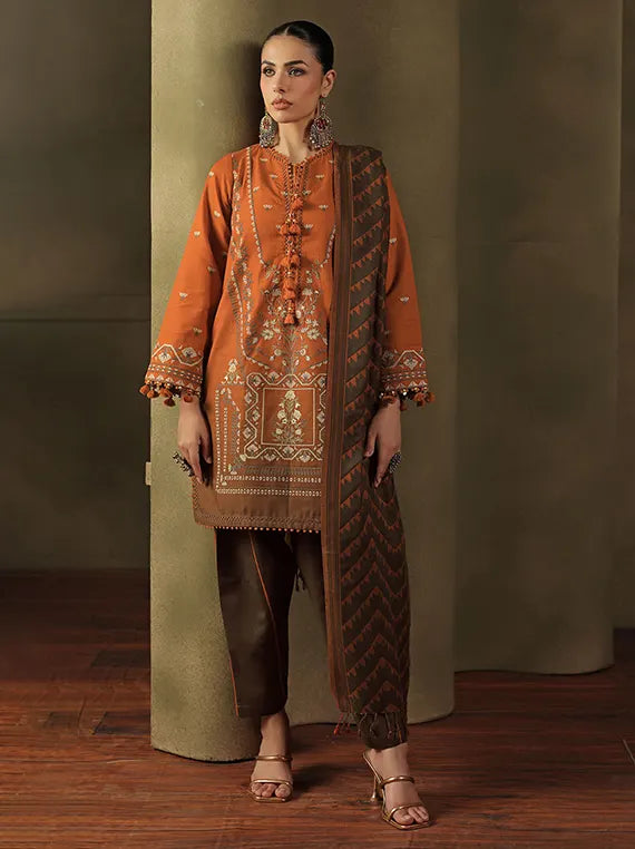 Winter Charm by Gul Ahmed Unstitched Linen Collection'26 (AP-62032)