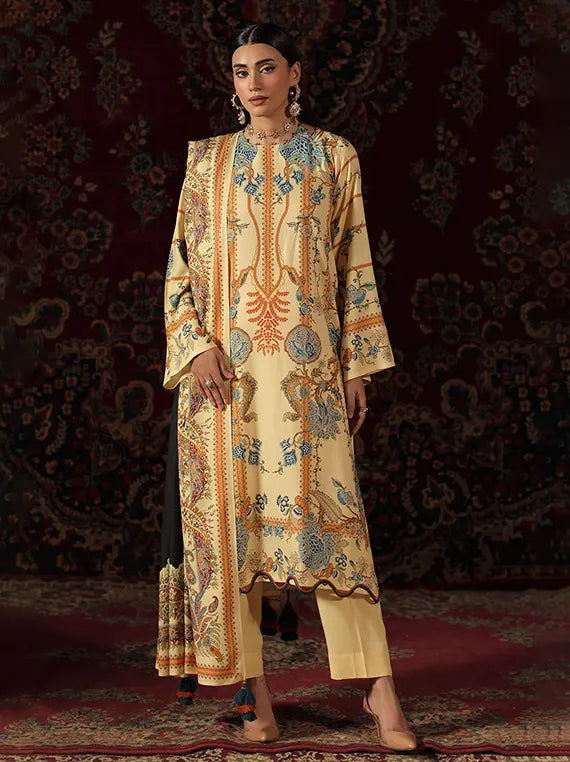 Winter Charm by Gul Ahmed Unstitched Linen Collection'26 (SP-62035)