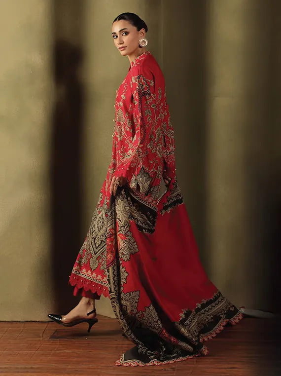 Winter Charm by Gul Ahmed Unstitched Linen Collection'26 (SP-62045)