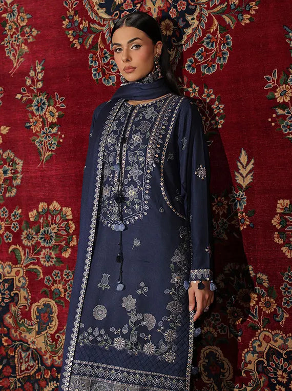 Winter Charm by Gul Ahmed Unstitched Linen Collection'26 (SP-62046)