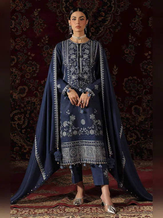 Winter Charm by Gul Ahmed Unstitched Linen Collection'26 (SP-62046)