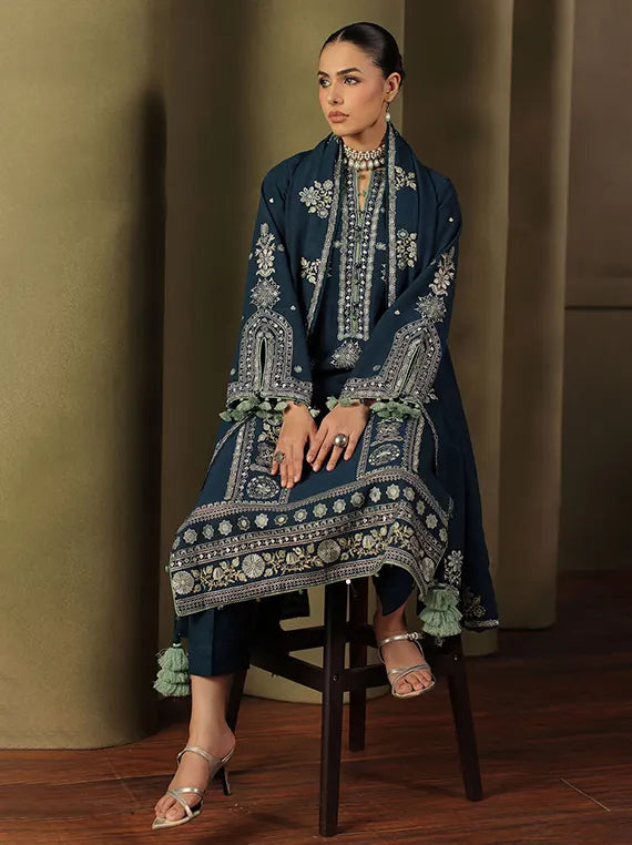 Winter Charm by Gul Ahmed Unstitched Linen Collection'26 (SP-62053)