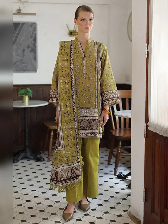 Winter Diaries by Gul Ahmed Unstitched Khaddar Collection'26 (K-62132)