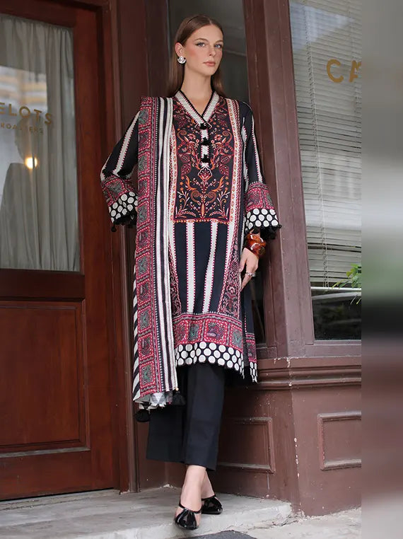Winter Diaries by Gul Ahmed Unstitched Khaddar Collection'26 (K-62133)