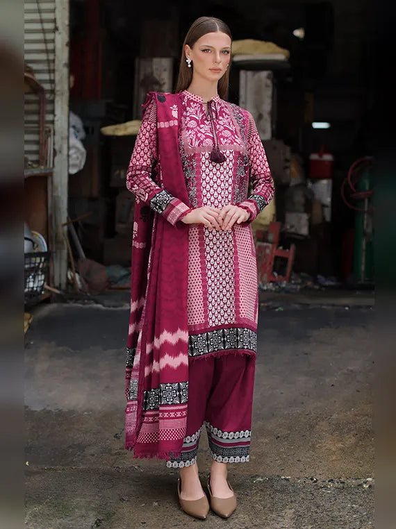 Winter Diaries by Gul Ahmed Unstitched Khaddar Collection'26 (K-62135)