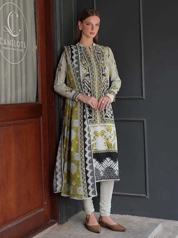 Winter Diaries by Gul Ahmed Unstitched Khaddar Collection'26 (K-62136)