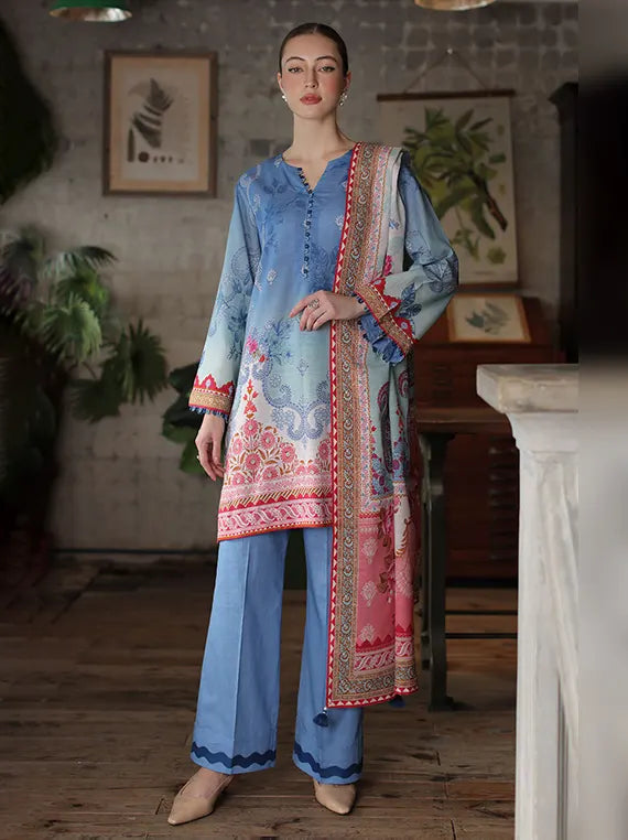 Winter Diaries by Gul Ahmed Unstitched Khaddar Collection'26 (K-62142)