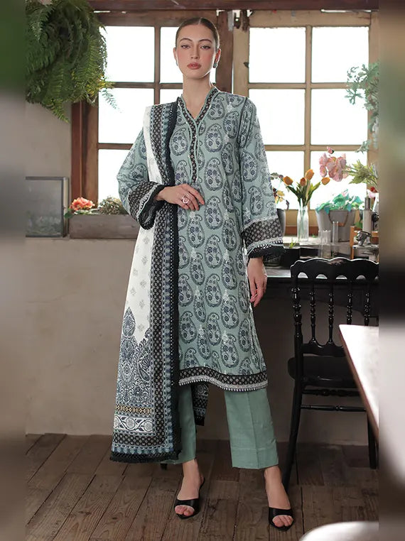 Winter Diaries by Gul Ahmed Unstitched Khaddar Collection'26 (K-62143)