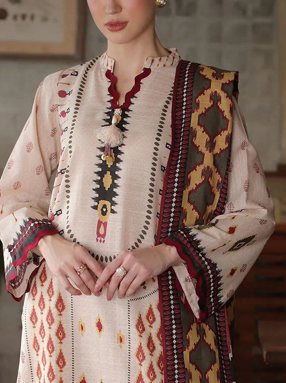 Winter Diaries by Gul Ahmed Unstitched Khaddar Collection'26 (K-62145)